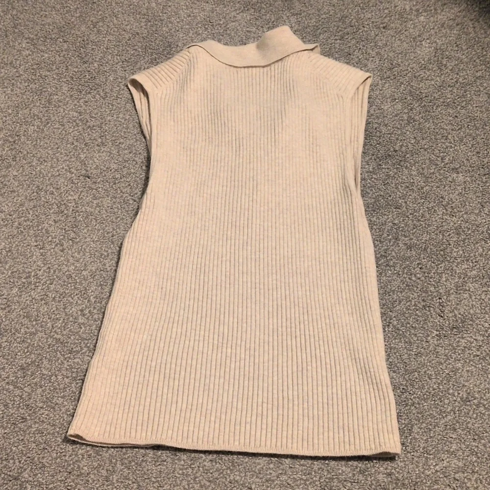 Madewell Owen Ribbed Polo Tank Size Medium - Picture 7 of 7